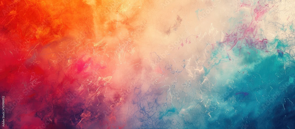 Colorful abstract art texture background design.