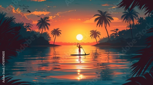Person Surfing Waves