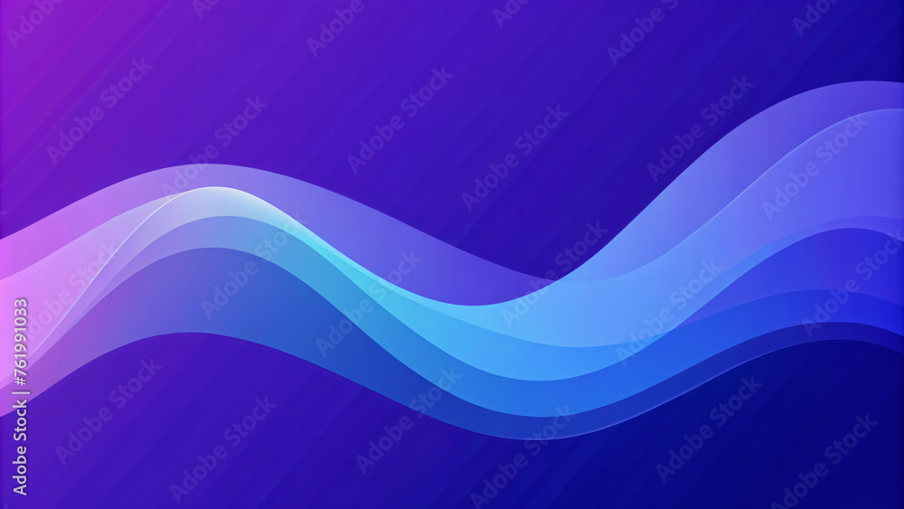 Blue Wave Abstract: Flowing Lines and Smooth Curve Design Blue Wave Abstract: Flowing Lines and Smooth Curve Design