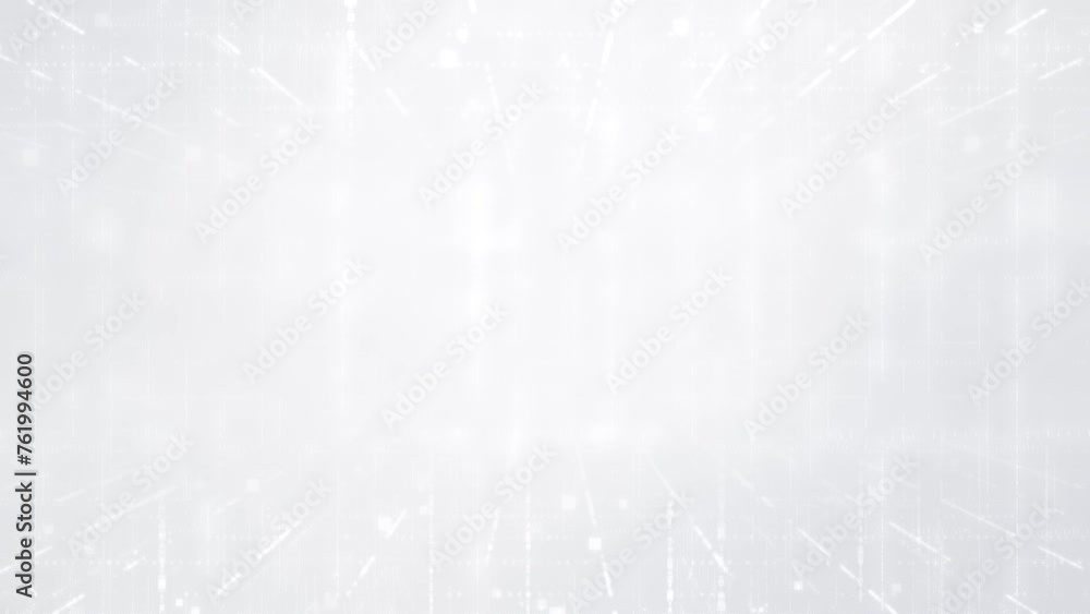 Abstract white particle business corporate digital technology on elegant clean gray Background. Modern motion pattern graphic network cyberspace concept. Abstract white particle business corporate digital technology on elegant clean gray Background. Modern motion pattern graphic network cyberspace concept.