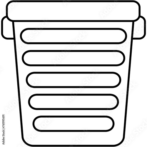 Rubbish Bin Icon