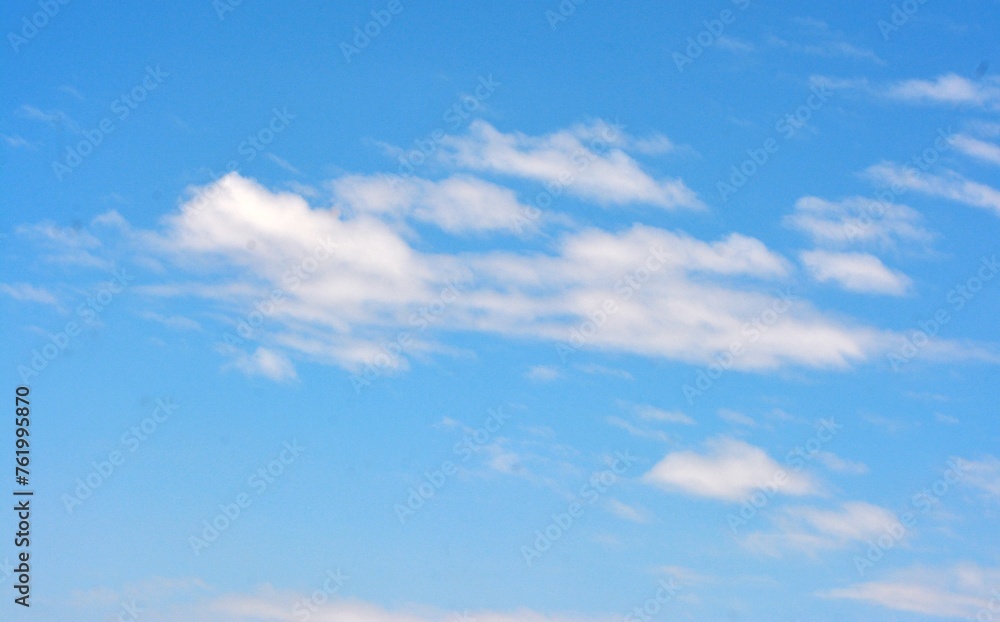 beautiful photo of blue sky and white clouds