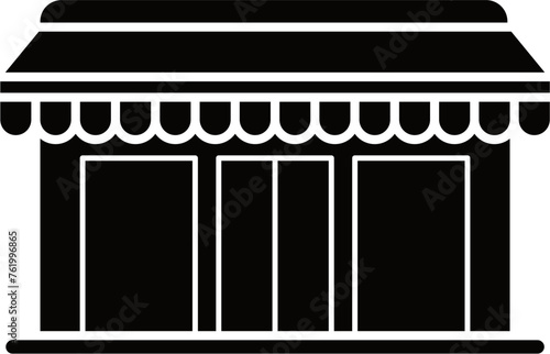 Duty Free Shop Outline Illustration Vector