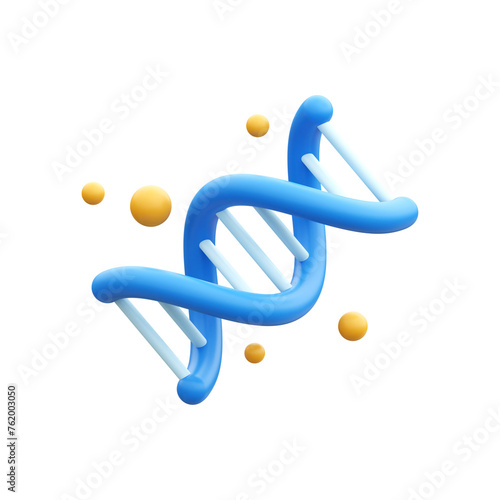 dna 3d illustration