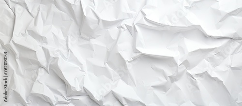 White wall covered with various papers