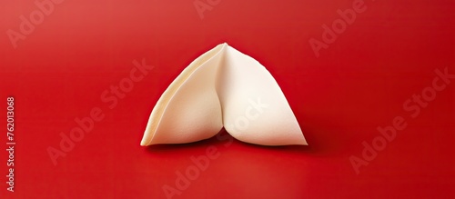 A close up of a paper fortune teller photo