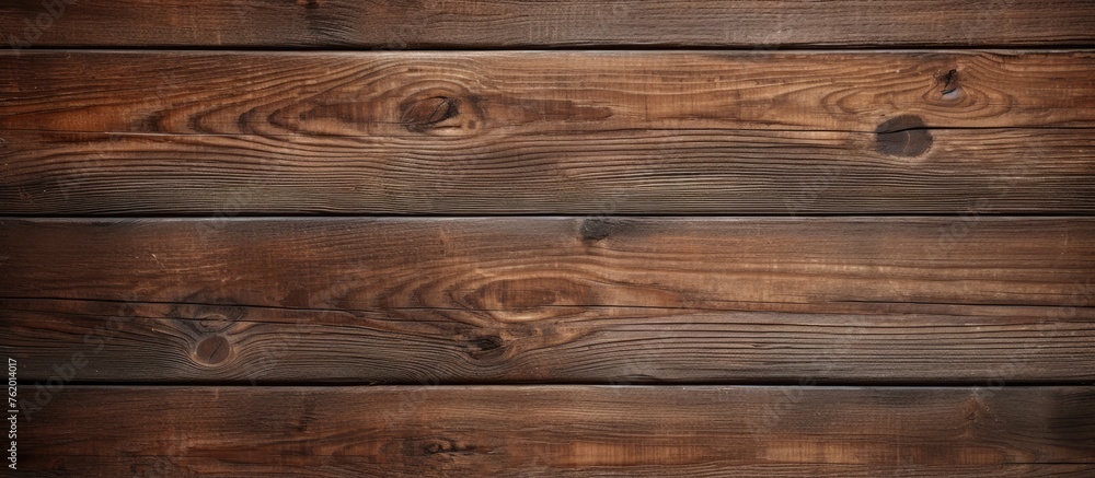 Fototapeta premium Close up of stained wooden wall