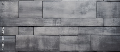 Gray ceramic tiles with board-like texture and visible seams - Background.