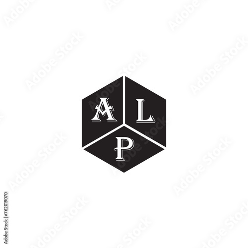 ALP letter logo design on white background. ALP creative initials letter logo concept. ALP letter design.
