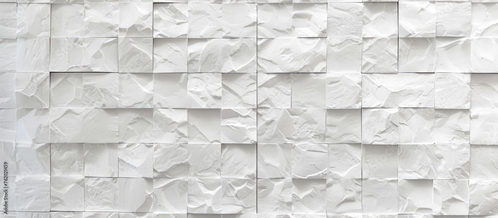White textured white wall tiles background White textured white wall tiles background