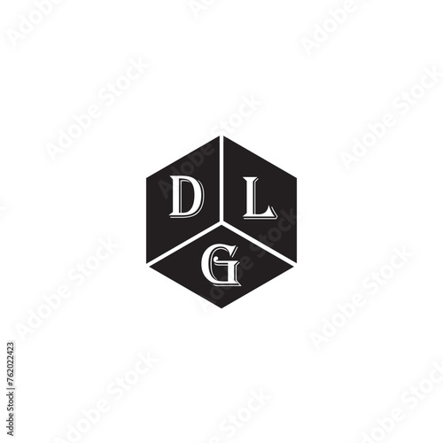 PrintDLG letter logo design on white background. DLG creative initials letter logo concept. DLG letter design.
