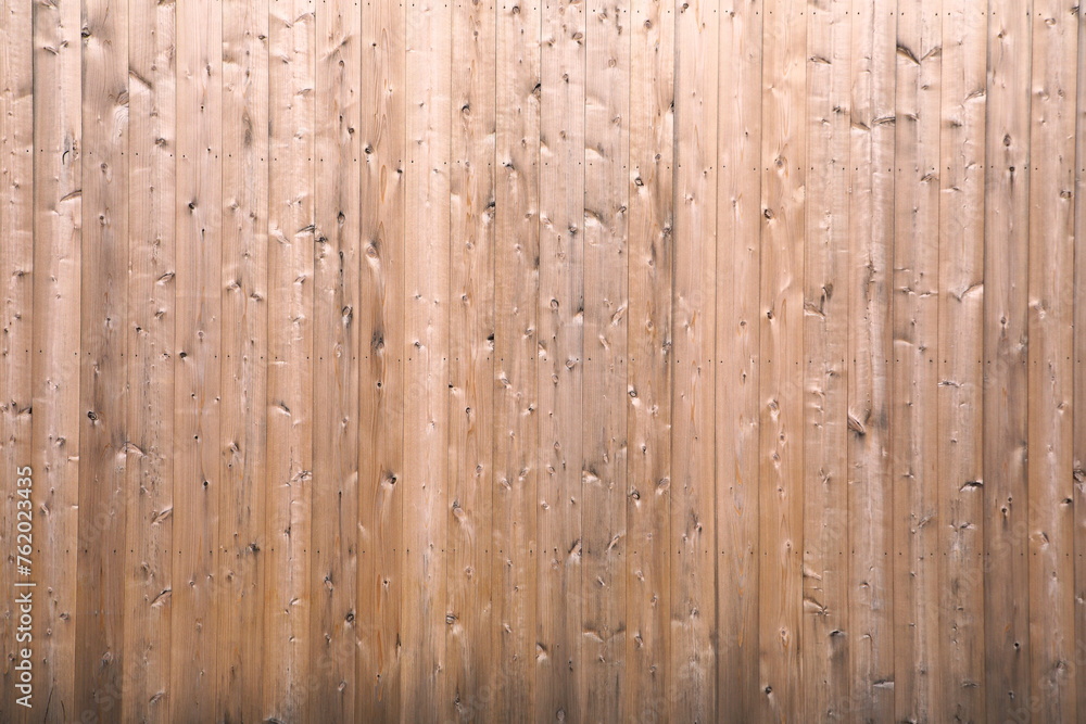 Fototapeta premium 木肌が美しいデザイン的外壁