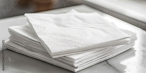 Everyday necessity: Embracing the simplicity of napkin paper for practicality.