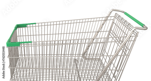 Shoping cart or Steel Shoping Cart. Png transparency