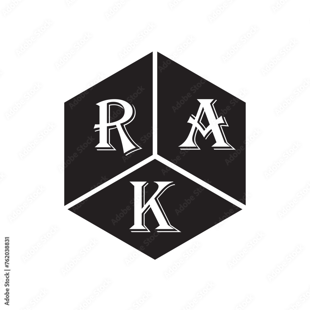 RAK letter logo design on white background. RAK creative initials letter logo concept. RAK letter design.
RAK letter logo design on white background. RAK creative initials letter logo concept. RAK letter design.