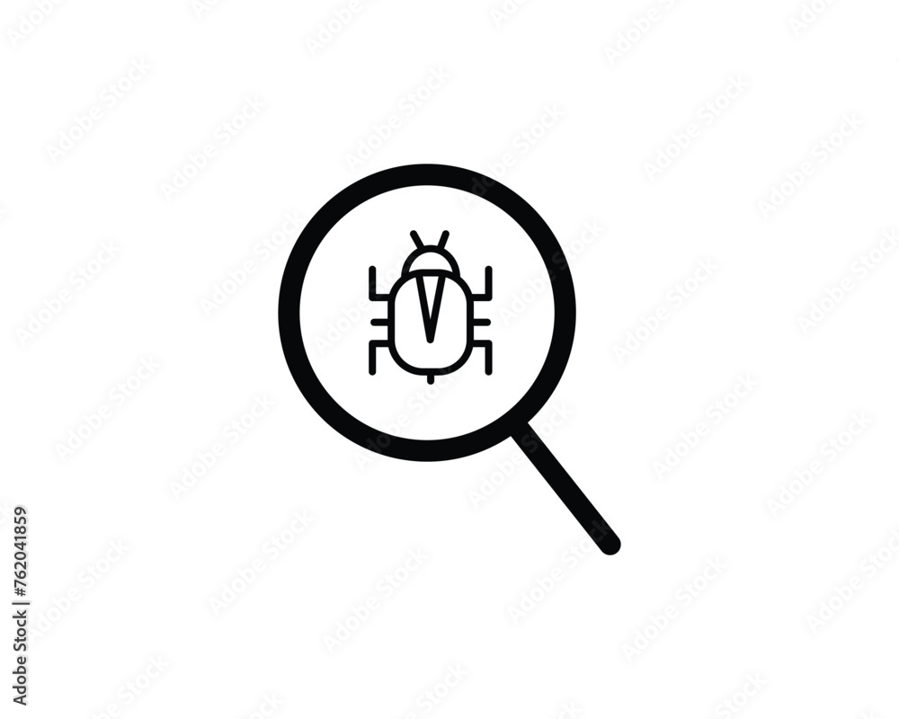 Malware icon vector symbol design illustration Malware icon vector symbol design illustration