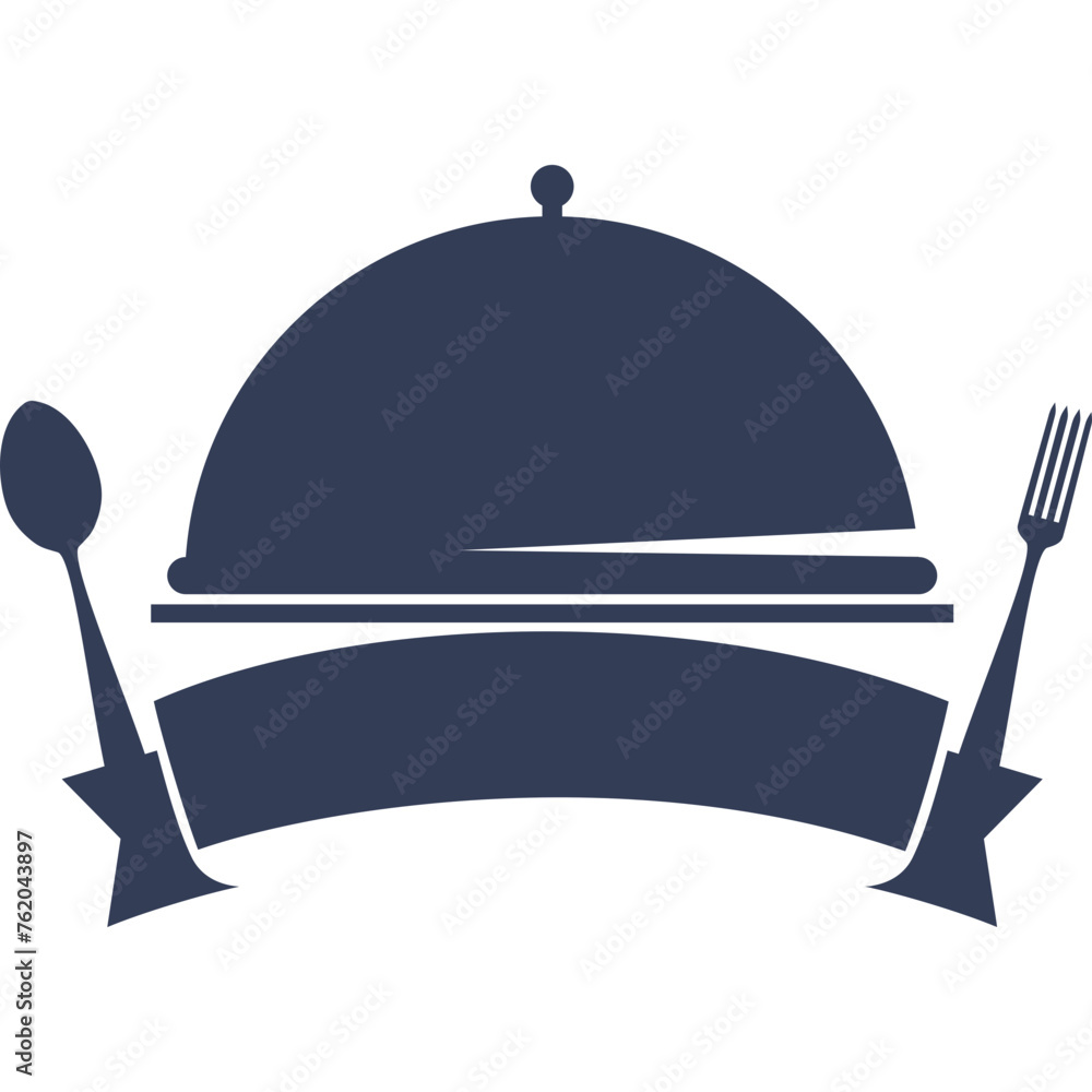 Fototapeta premium Food Restaurant Logo