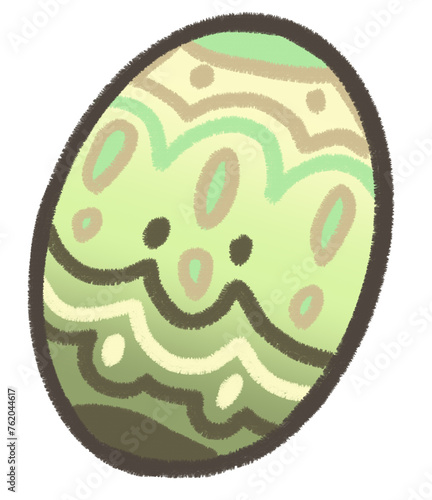 easter egg illustration