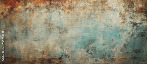 Grunge Wall Background with Distressed Paper Texture