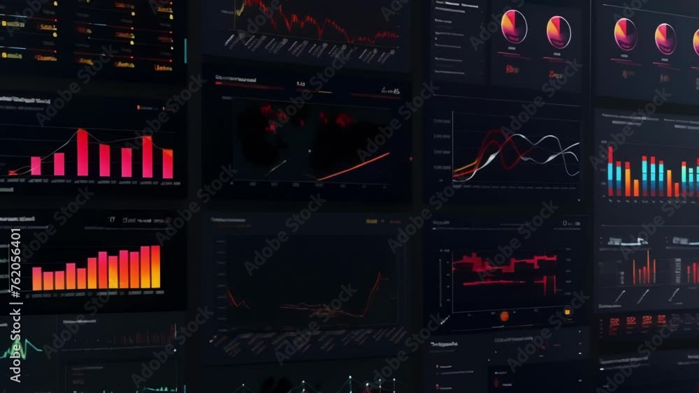 An engaging and interactive dashboard showcasing realtime data and ...