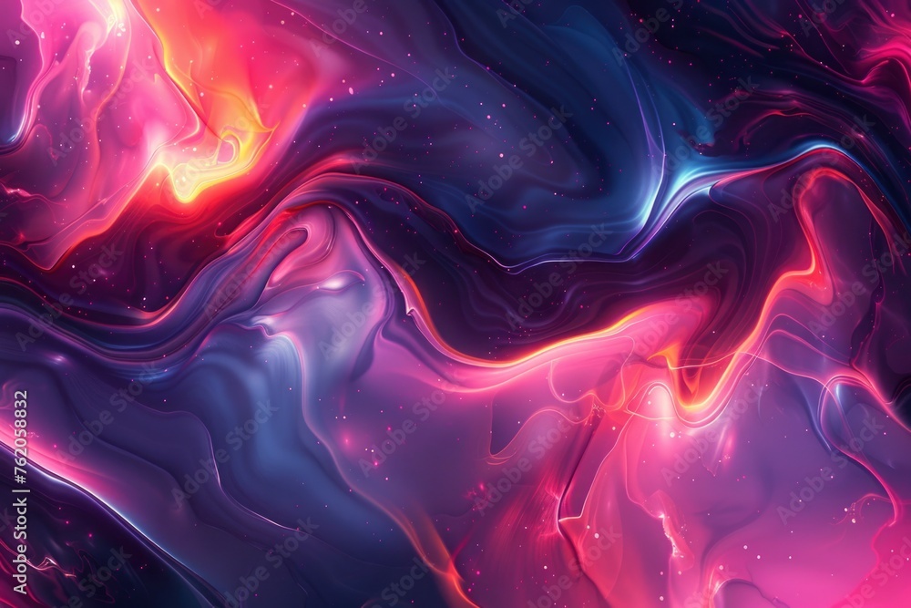 Abstract  background with waves . Glamour, texture, magic soft style. card for your design, presentation, flyer, copy space