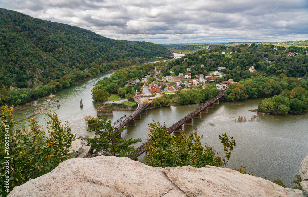 Overlook at Harpers Ferry National Historical Park
