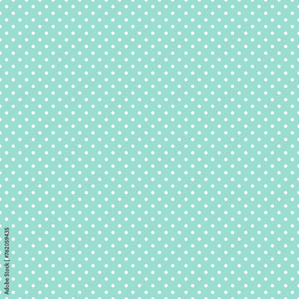 Green and white polka dot pattern, seamless texture background. Minimal fashionable design. Polka dots trendy background, tile. For fabric pattern, card, decor, wrapping paper Green and white polka dot pattern, seamless texture background. Minimal fashionable design. Polka dots trendy background, tile. For fabric pattern, card, decor, wrapping paper