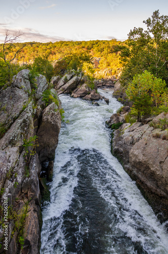 Fototapeta Naklejka Na Ścianę i Meble -  Great Falls Park, National Park Service site in Virginia