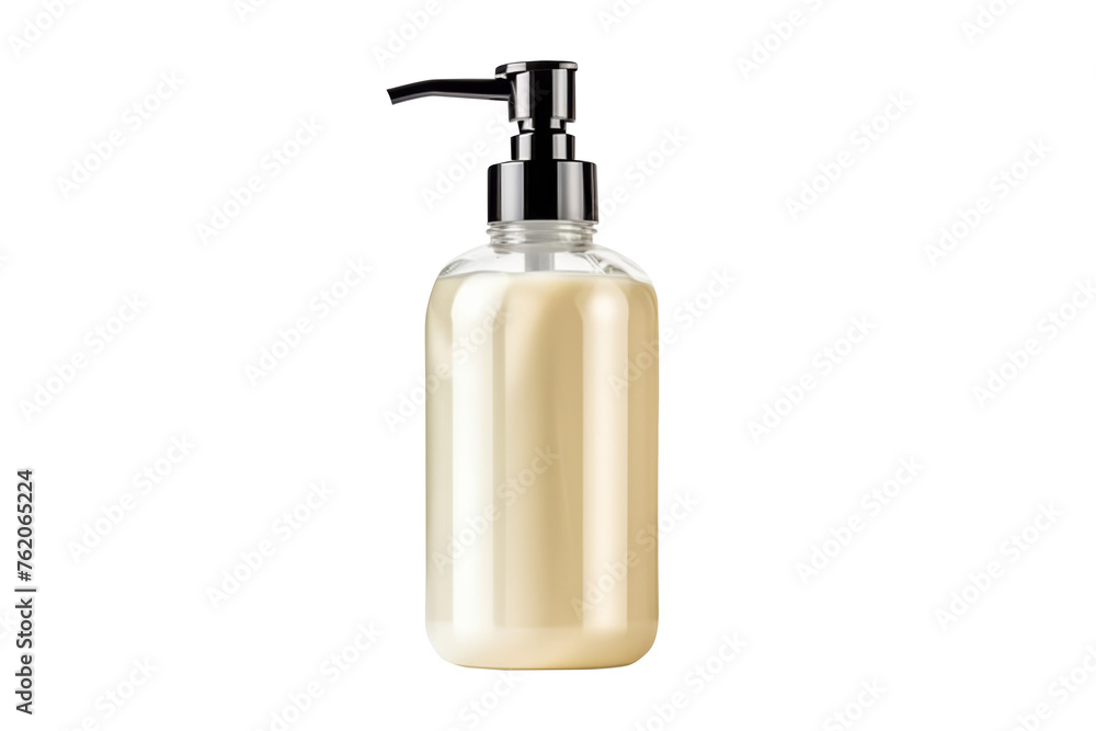 Mockup pump bottle cream and body lotion isolated on transparent background for cosmetic concept. Mockup pump bottle cream and body lotion isolated on transparent background for cosmetic concept.