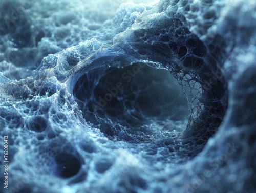 Biological Data Depths. Deep Abstract Oceans of Information Analysis. photo