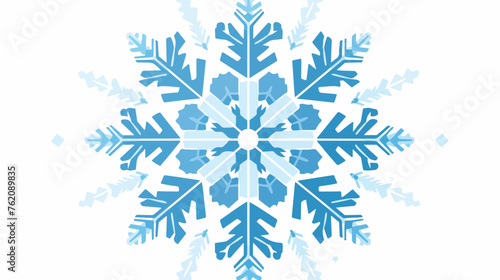 Christmas snowflake circle illustration vector moti