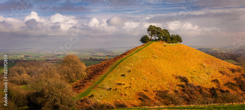 The beautiful Colmers Hill in the west Dorset countryside south west England UK photo