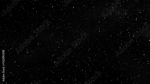 Panoramic view of the night starry sky photo