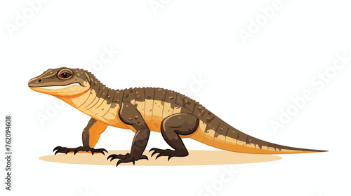 Flaticon animal monitor lizard vector illustration © Noman
