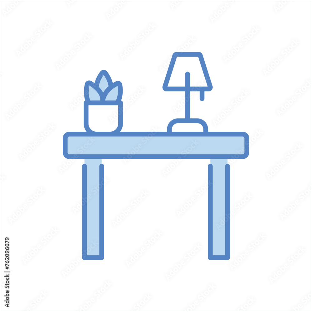 Table icon editable stock vector stock Table icon editable stock vector stock