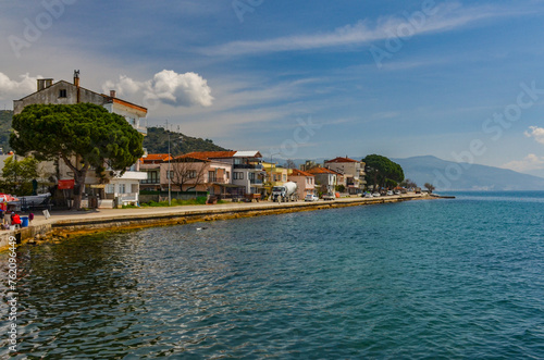 Narli Koyu town on Marmara sea coast (Bursa region, Turkiye) 