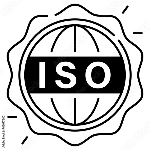 ISO Symbol Icon photo