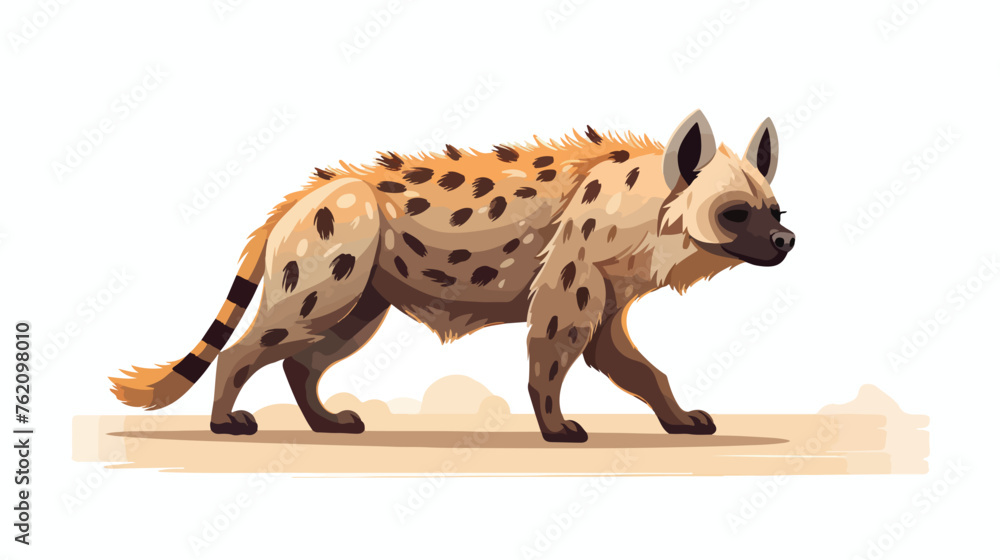 Hyena Wild Exotic African Animal Vector Illustration