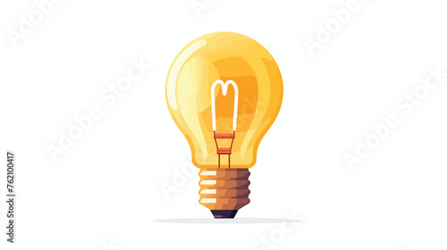 Lightbulb Innovation Flat Icon