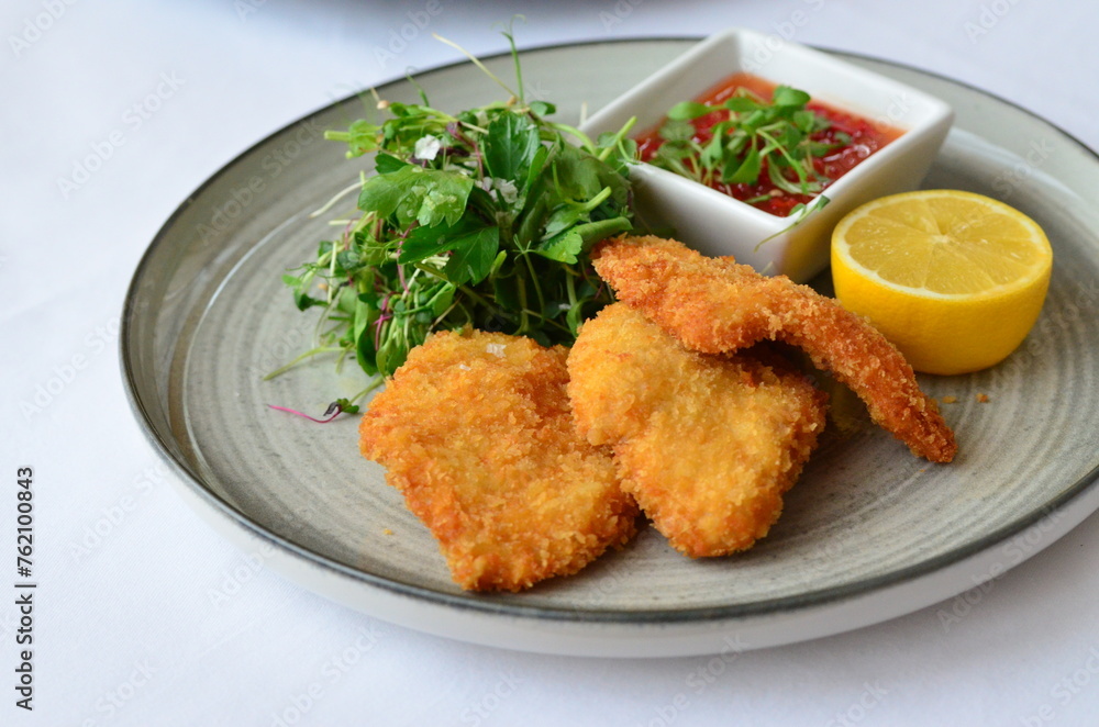 fried chicken nuggets