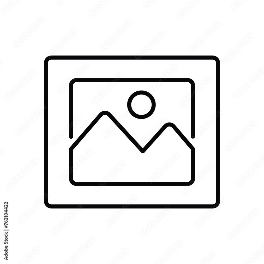 Picture icon editable stock vector stock Picture icon editable stock vector stock