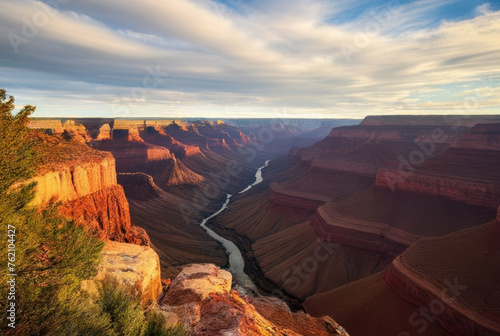View of the Grand Canyon National Park, Arizona, United States.