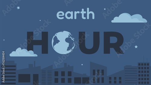 earth hour concept