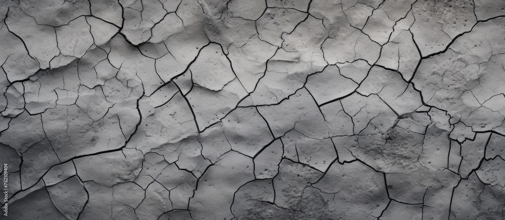 Cracked earth texture in gray. Cracked earth texture in gray.