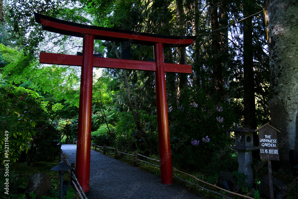 Japanese garden The famous gardens of Butchert on Victoria Island. Canada. The Butchart Gardens Japanese garden The famous gardens of Butchert on Victoria Island. Canada. The Butchart Gardens