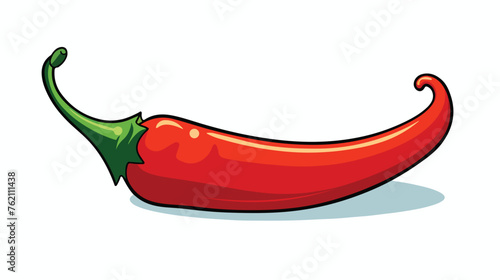 Vector illustration Hand drawn doodle spicy hot chilli