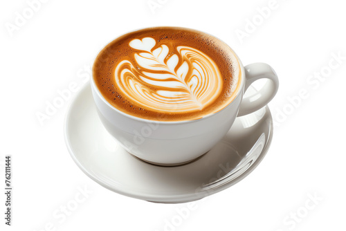 Cup of Coffee and Cappuccino on transparent Background