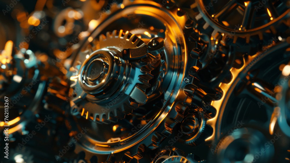 Intricate gears and cogs close-up, symbolizing complex machinery or concepts. Intricate gears and cogs close-up, symbolizing complex machinery or concepts.