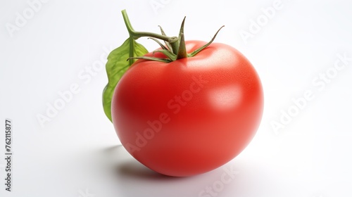 Tomato on White Background 8K Photorealistic