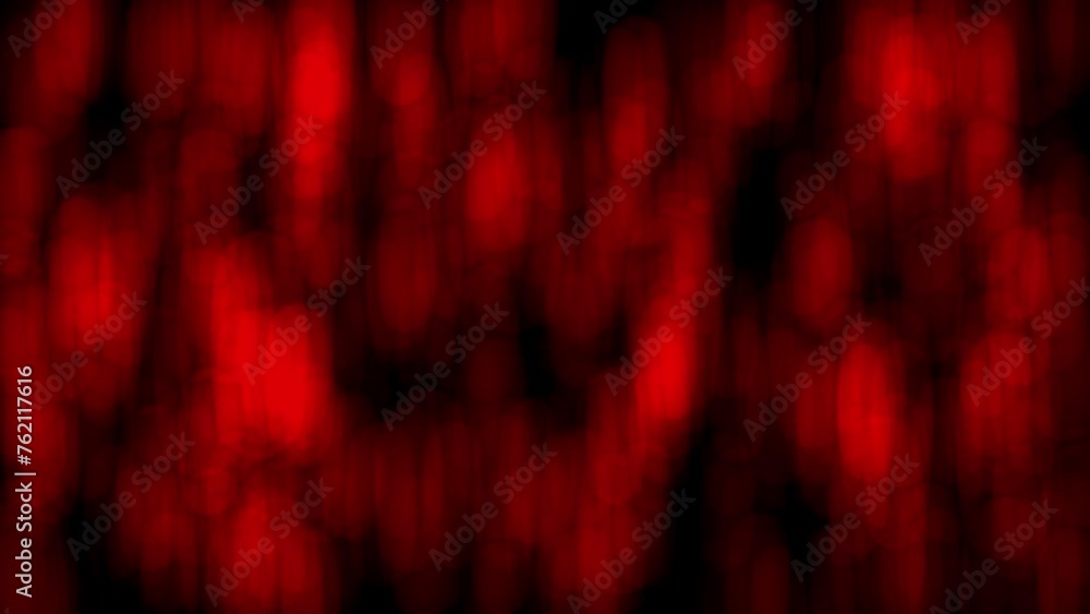 Animation of large rounded square bokeh with red hue Animation of large rounded square bokeh with red hue